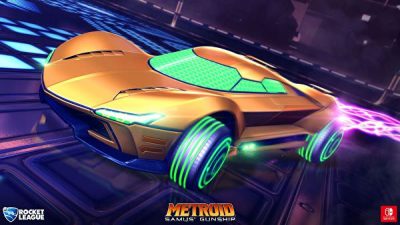 Rocket League para Switch contará con estos magníficos coches exclusivos de Mario, Luigi y Samus