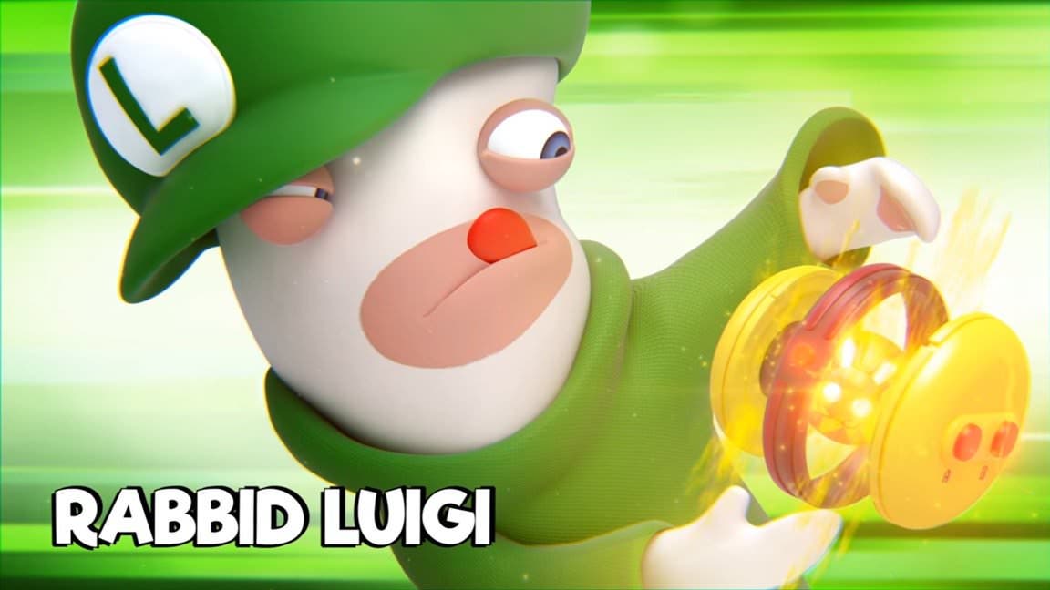 Echa un vistazo al nuevo tráiler de Mario + Rabbids Kingdom Battle centrado en Rabbid Luigi