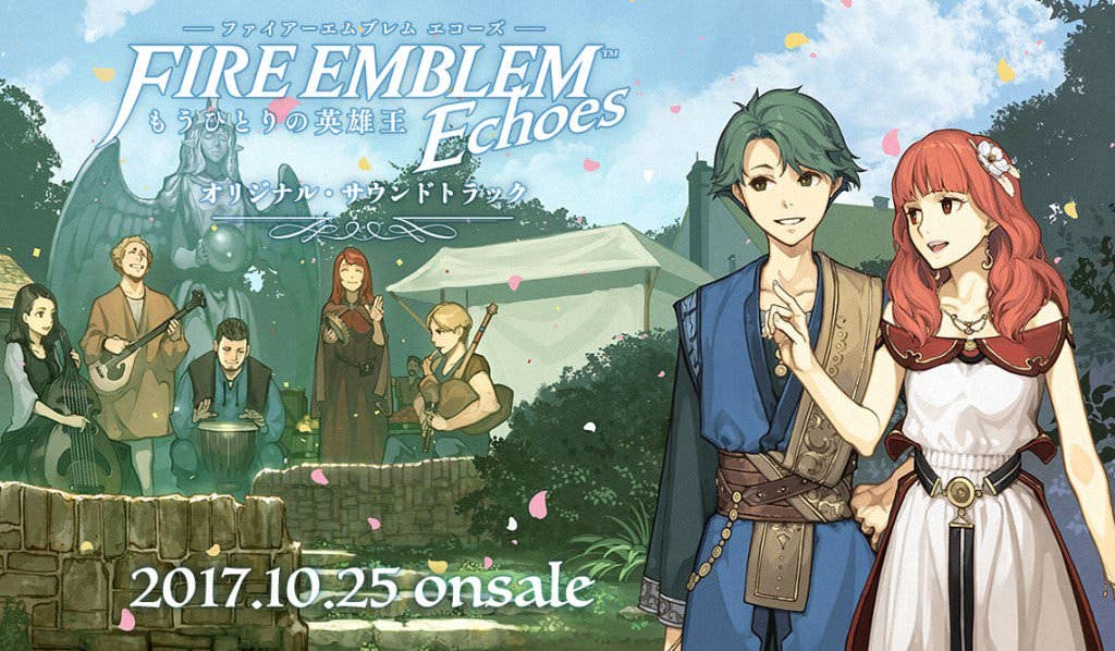 La banda sonora de Fire Emblem Echoes se lanzará en Japón el 25 de octubre