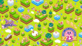 Nintendo comparte este genial fondo de pantalla del 25º aniversario de Kirby