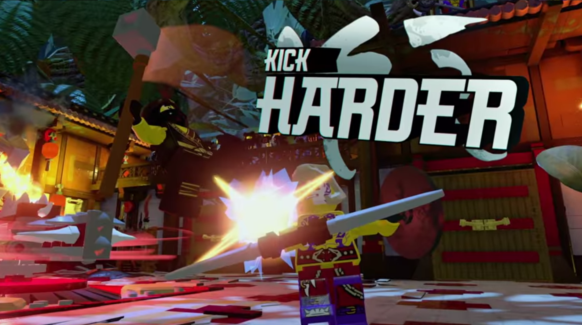 Nuevo tráiler del videojuego de Lego Ninjago: La Película