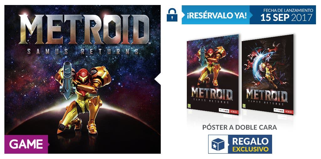 [Act.] Reserva Metroid: Samus Returns en GAME, FNAC y Media Markt y llévate estos regalos exclusivos