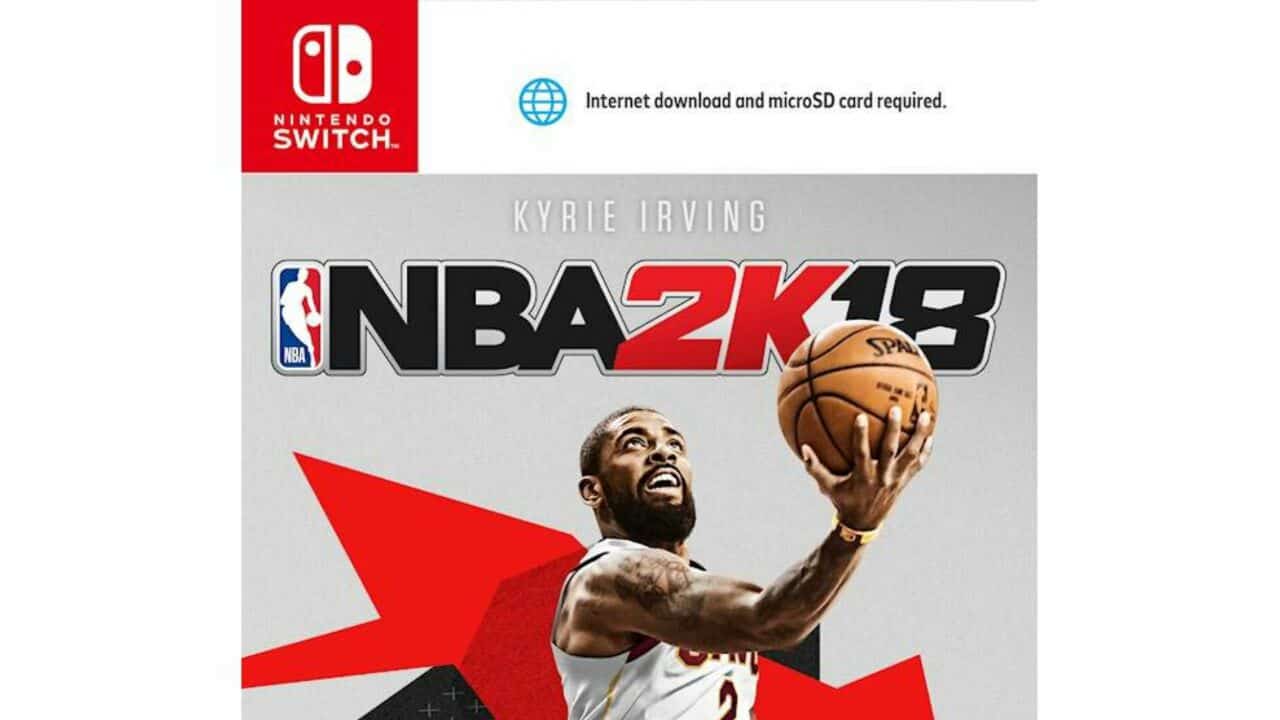 El boxart actualizado de NBA 2K18 de Switch comparte algunos requisitos para poder jugar