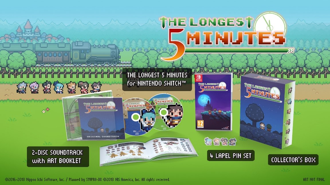 Abiertas las reservas de la edición limitada de The Longest Five Minutes para Switch en Europa