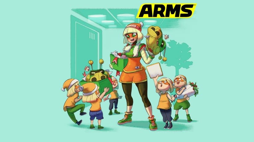 Min Min protagoniza este nuevo y adorable arte de ARMS