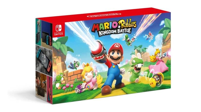 Este pack exclusivo de Switch con Mario + Rabbids Kingdom Battle llega a los Emiratos Árabes