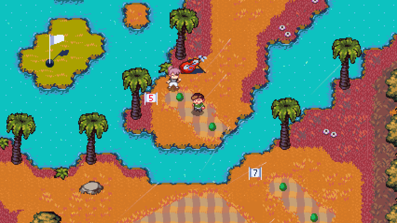 Golf Story contará con su propio canal de noticias en Nintendo Switch