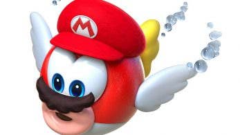 Nuevo arte de Super Mario Odyssey donde puede verse a un Cheep Cheep capturado
