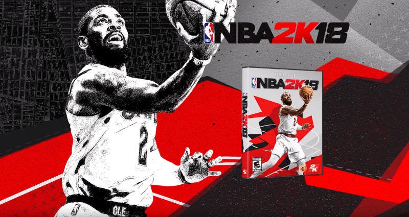 NBA 2K18 tendrá que cambiar la portada de su edición estándar luego del traslado de Kyrie Irving