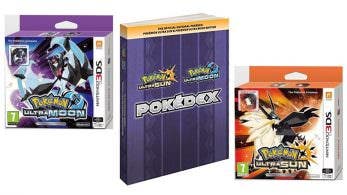 Cajas de la Fan Edition europea de Pokémon Ultrasol y Ultraluna y anuncio de la guía de la Pokédex Nacional