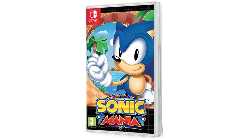 GameStop Italia lista Sonic Mania para Nintendo Switch en formato físico, mostrando incluso este boxart
