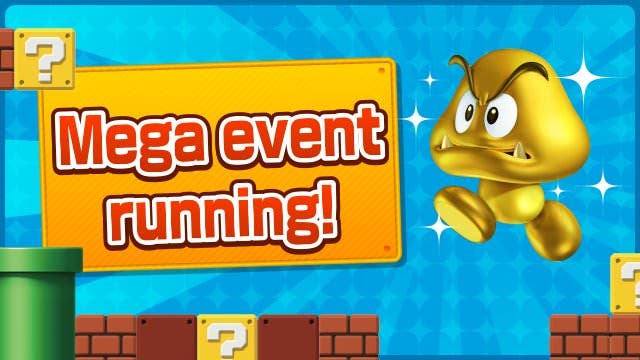 El evento de los Goombas Dorados vuelve a Super Mario Run