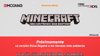 Anunciado Minecraft: New Nintendo 3DS Edition