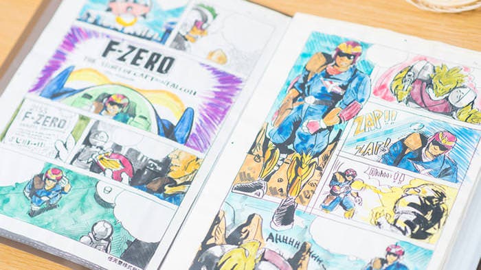 Nintendo muestra algunos bocetos originales de F-Zero