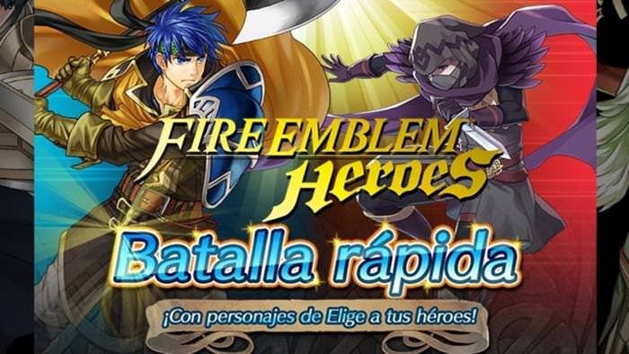Ya disponibles las recompensas de la Batalla rápida de Fire Emblem Heroes