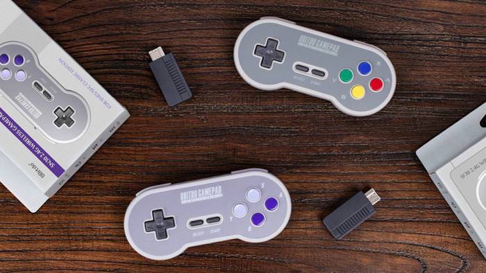 8Bitdo lanzará estos mandos inalámbricos compatibles con SNES Mini en diciembre