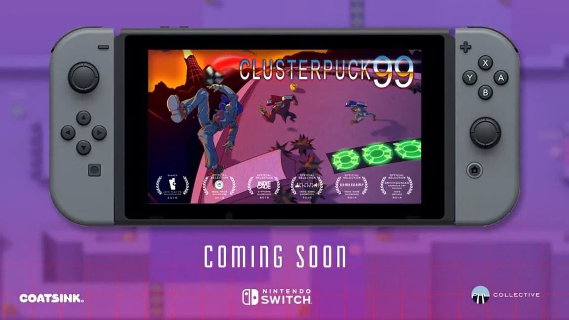[Act.] ClusterPuck 99 para Switch confirma oficialmente su lanzamiento para el 29 de marzo, nuevos detalles y gameplay