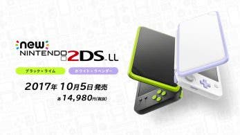 Dos nuevos modelos de New Nintendo 2DS XL llegarán a Japón el 6 de octubre