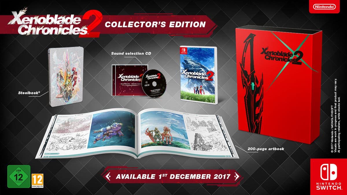 [Act.] Xenoblade Chronicles 2 llegará a Nintendo Switch el 1 de diciembre con esta genial edición especial