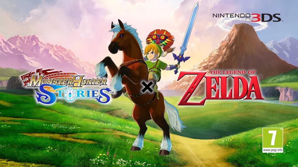 [Act.] El DLC gratuito de The Legend of Zelda para Monster Hunter Stories llegará a Occidente este jueves