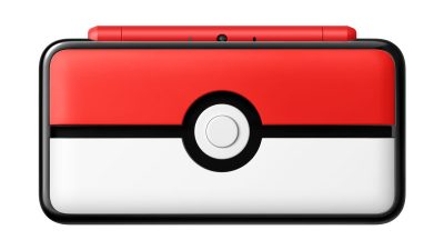 El centro de la New Nintendo 2DS XL Poké Ball Edition es un botón que podemos presionar