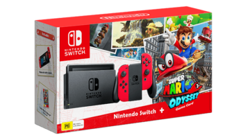 El pack de Nintendo Switch con Super Mario Odyssey incluirá una versión física del juego en Australia