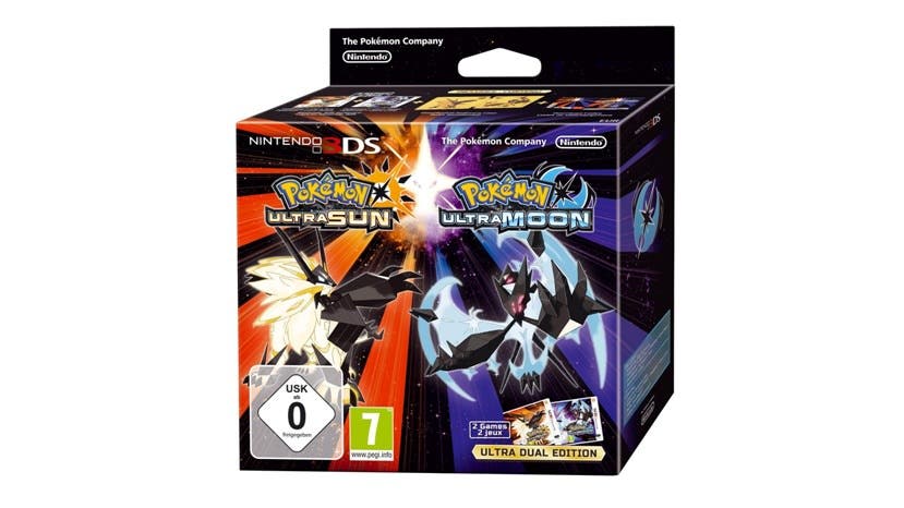 [Act.] Así luce la caja de la Edición Ultra Dual de Pokémon Ultrasol y Ultraluna