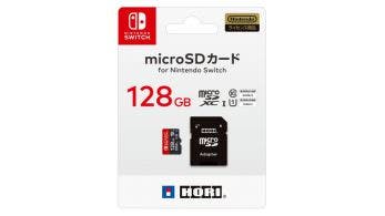 HORI anuncia una nueva tarjeta microSD oficial para Nintendo Switch de 128 GB