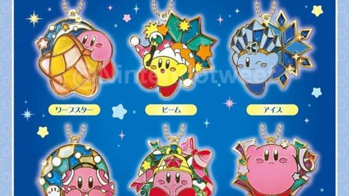 Esta nueva colección de colgantes de Kirby llegará a Japón en noviembre