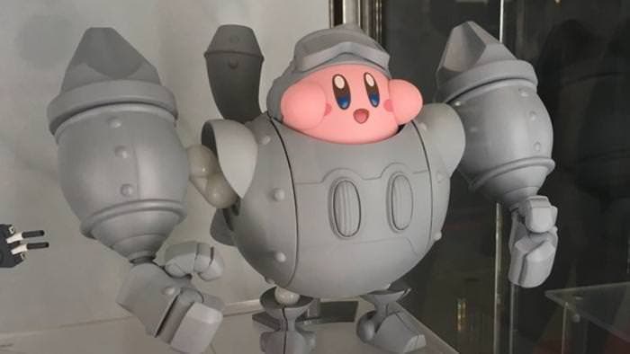 Así luce el prototipo de la figura de Kirby en Planet Robobot de Good Smile