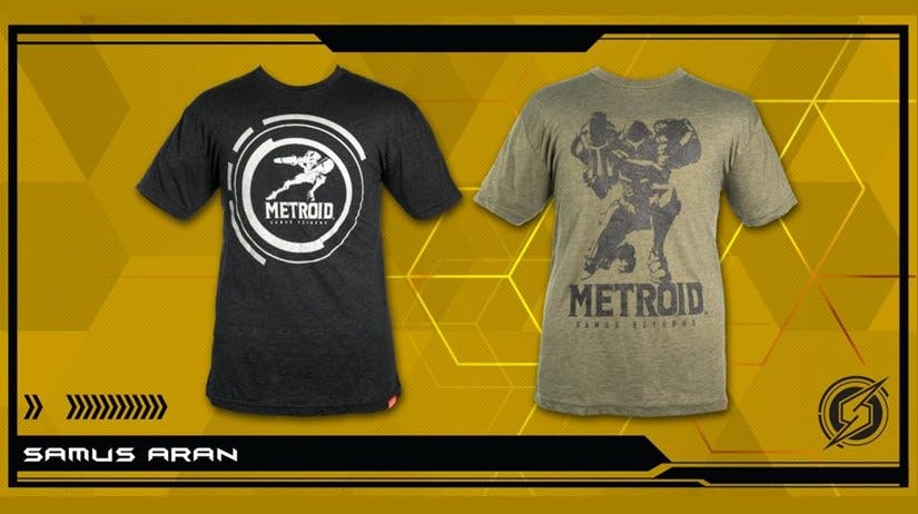 La Nintendo Store norteamericana recibe estas geniales camisetas de edición limitada de Metroid: Samus Returns