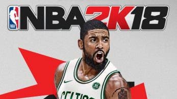 Así luce el boxart actualizado de NBA 2K18, con Kyrie Irving luciendo la equipación de los Boston Celtics