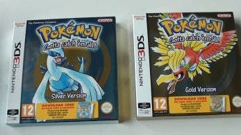 Unboxing de las ediciones físicas de Pokémon Oro y Plata para la Consola Virtual de Nintendo 3DS