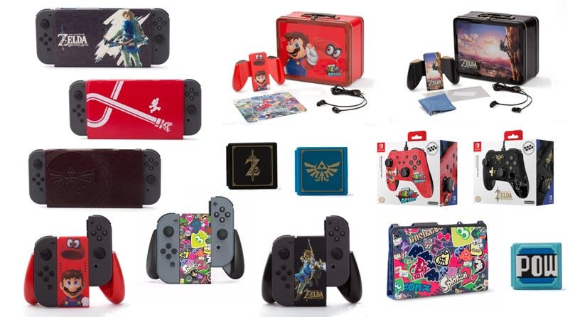 PowerA desvela su impresionante colección de accesorios para Nintendo Switch de cara al periodo navideño