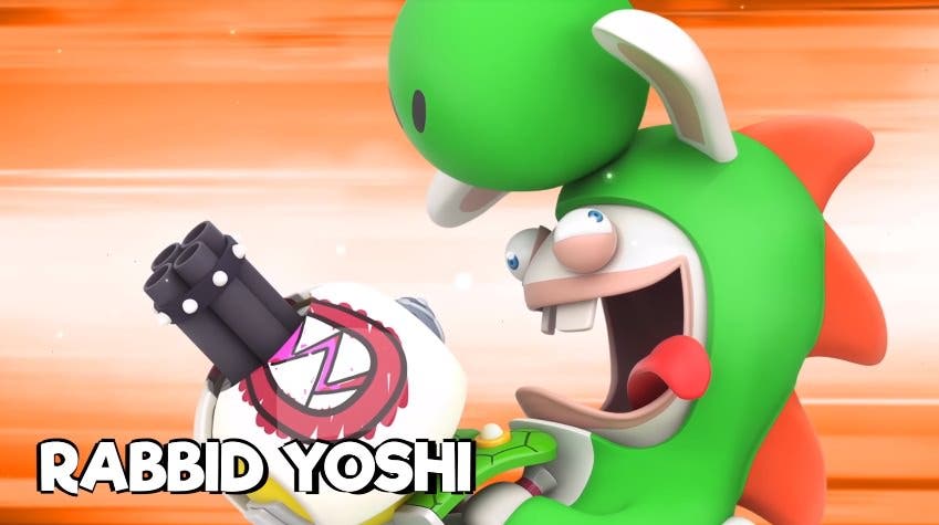 Nuevo tráiler de Mario + Rabbids Kingdom Battle protagonizado por Rabbid Yoshi