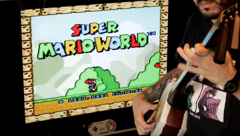 No te pierdas este tributo musical a SNES Mini tocado con un shamisen