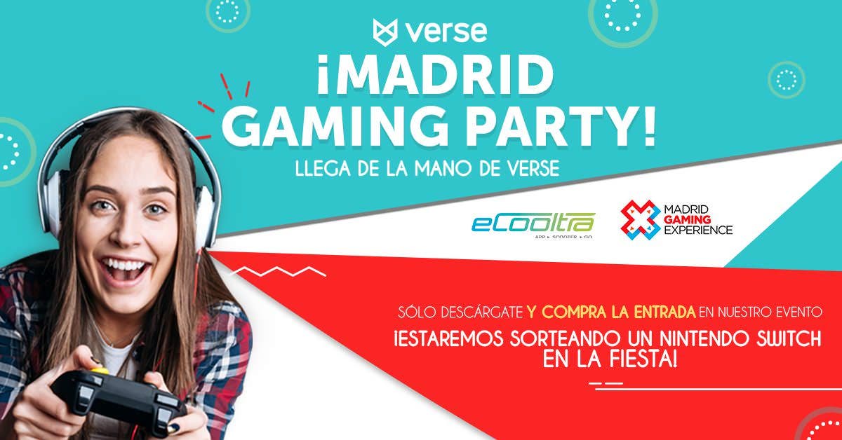 Play The Game organiza la Afterparty de la Madrid Gaming Experience, con sorteo de una Nintendo Switch incluido