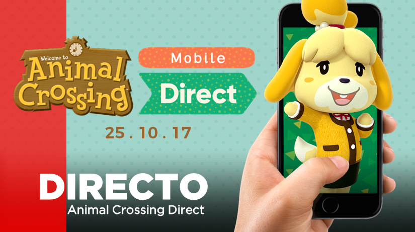 [Act.] ¡Sigue aquí en directo el Animal Crossing Mobile Direct!