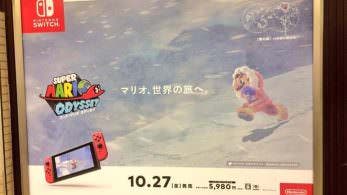 Hallan otro cartel publicitario de Super Mario Odyssey en Japón