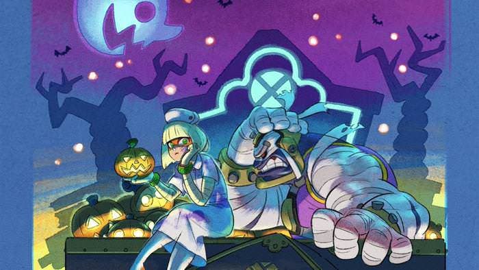 Nintendo comparte este tenebroso arte de ARMS por Halloween