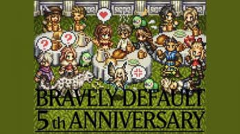 Square Enix celebra el 5º aniversario de Bravely Default con un arte especial