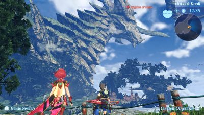 Un vistazo al Altozano Mirador del titán górmota de Xenoblade Chronicles 2