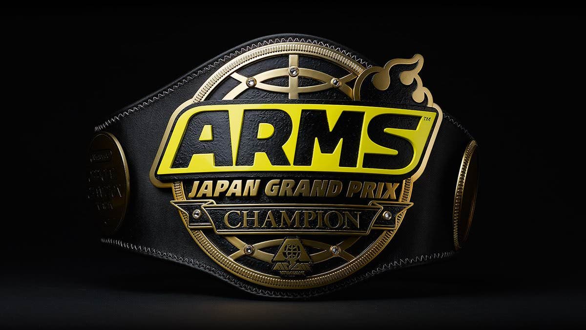 No te pierdas estas imágenes del cinturón de campeón japonés de ARMS