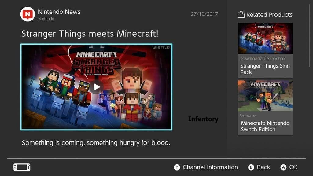 Minecraft recibe una nueva actualización y el pack de aspectos de Stranger Things