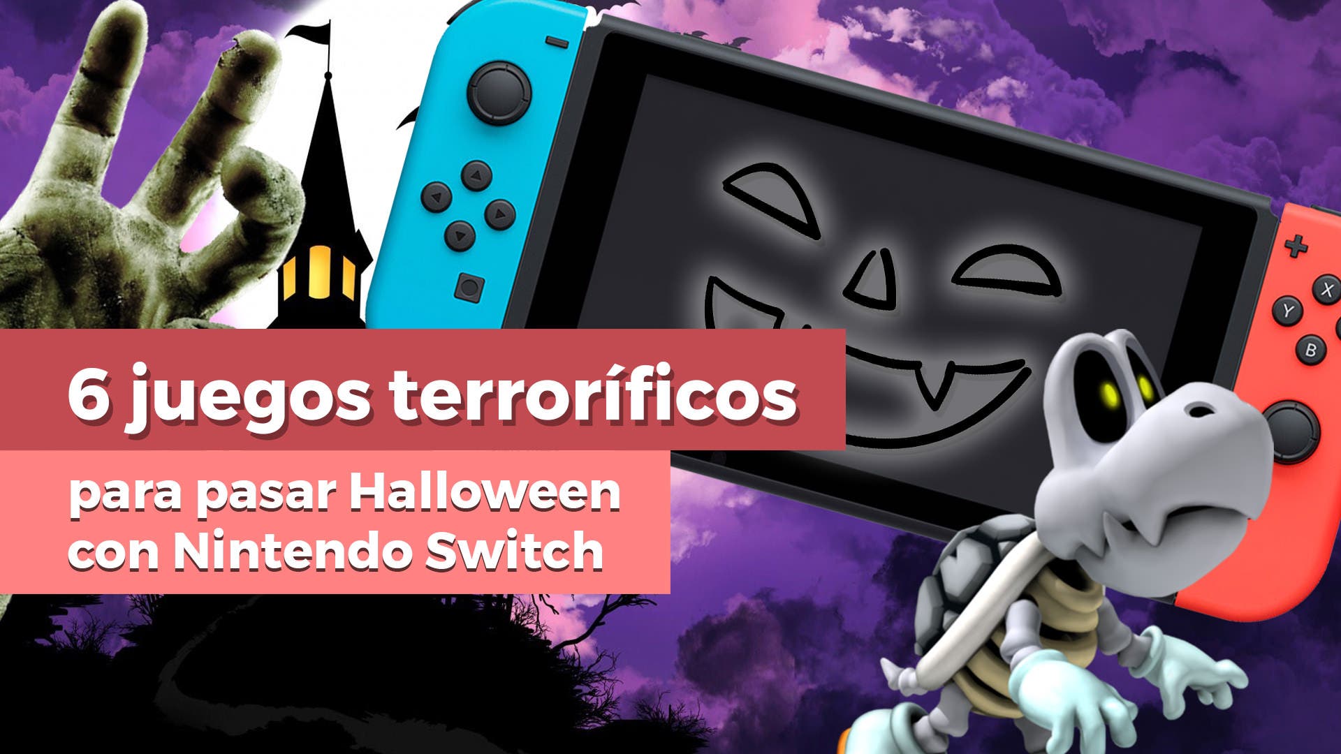 [Vídeo] Seis juegos terroríficos para pasar Halloween con Nintendo Switch