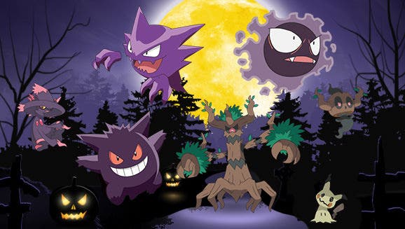 Vete preparándote para Halloween con Luces Terroríficas, el nuevo minijuego online oficial de Pokémon