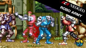 [Act.] Robo Army es el juego de NeoGeo que recibiremos esta semana en la eShop de Nintendo Switch