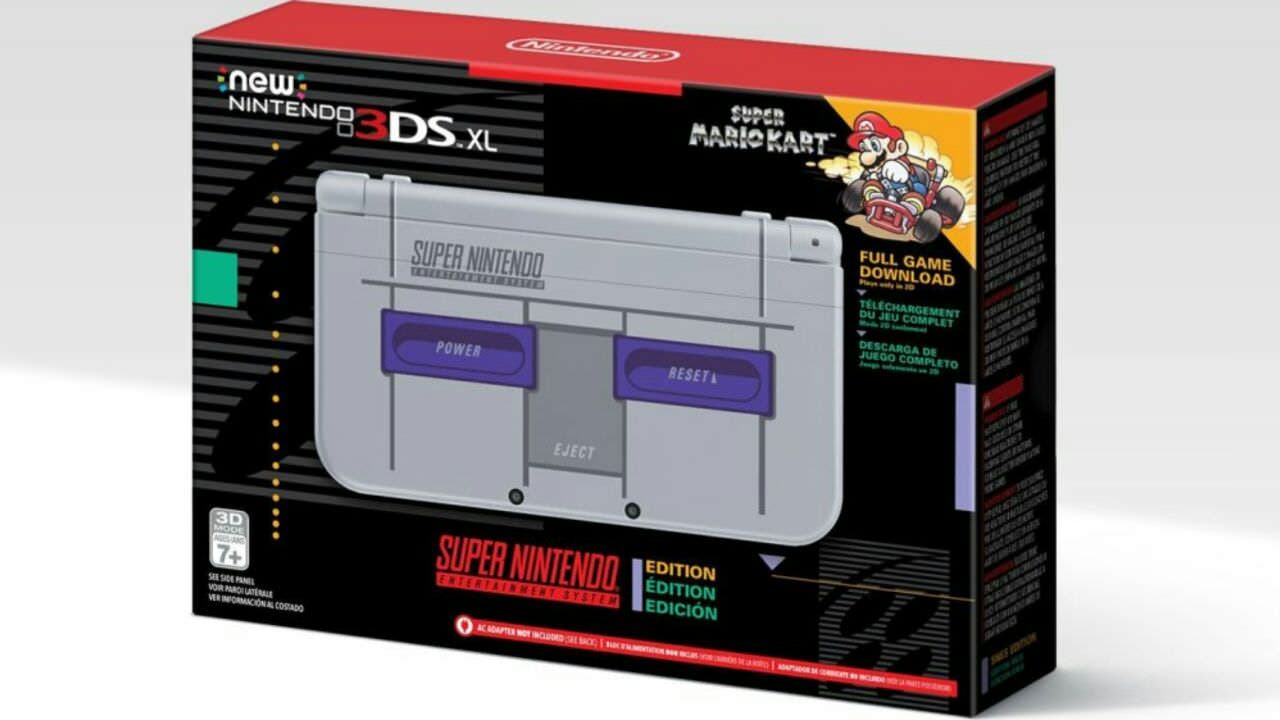 Anunciada la Super NES Edition New Nintendo 3DS XL para América
