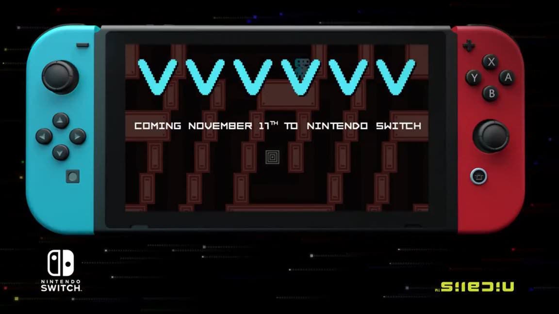 [Act.] VVVVVV llegará a Nintendo Switch el 17 de noviembre