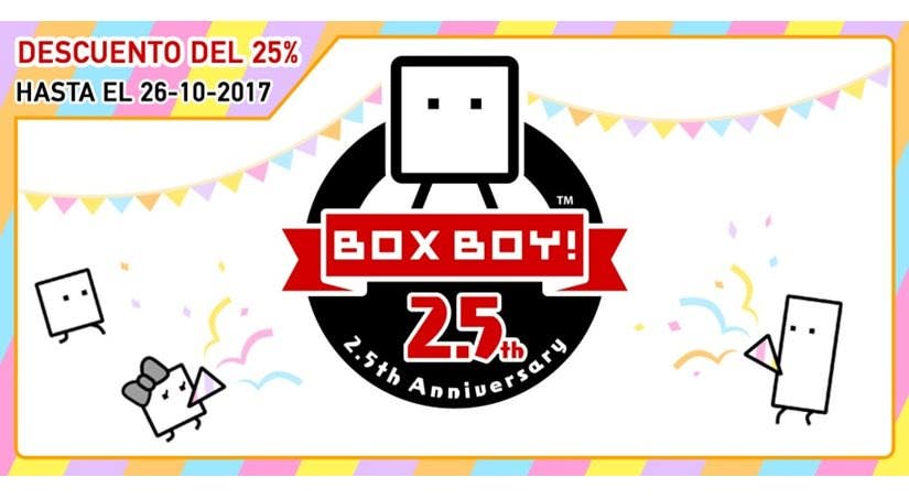 Los juegos de BOXBOY! reciben un descuento del 25% en la eShop europea de Nintendo 3DS